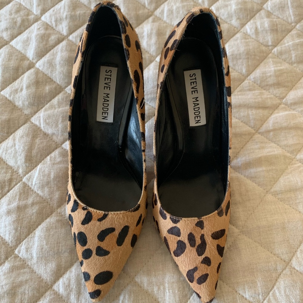 Steve Madden Cheetah Pumps